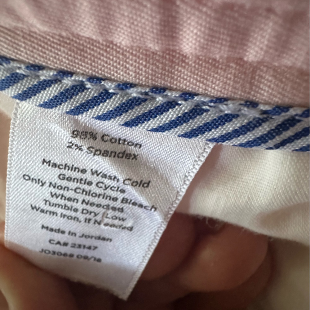 Talbots Soft Pink Women's girlfriend chino - Picture 3 of 4
